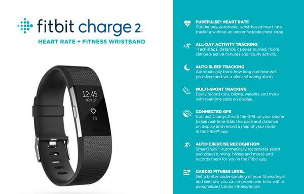 fitbit charge 2 weight