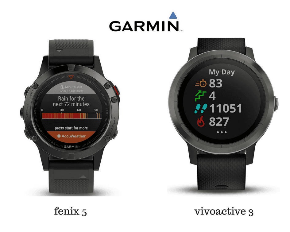 Garmin Vivoactive 3 vs. Garmin Fenix 5 
